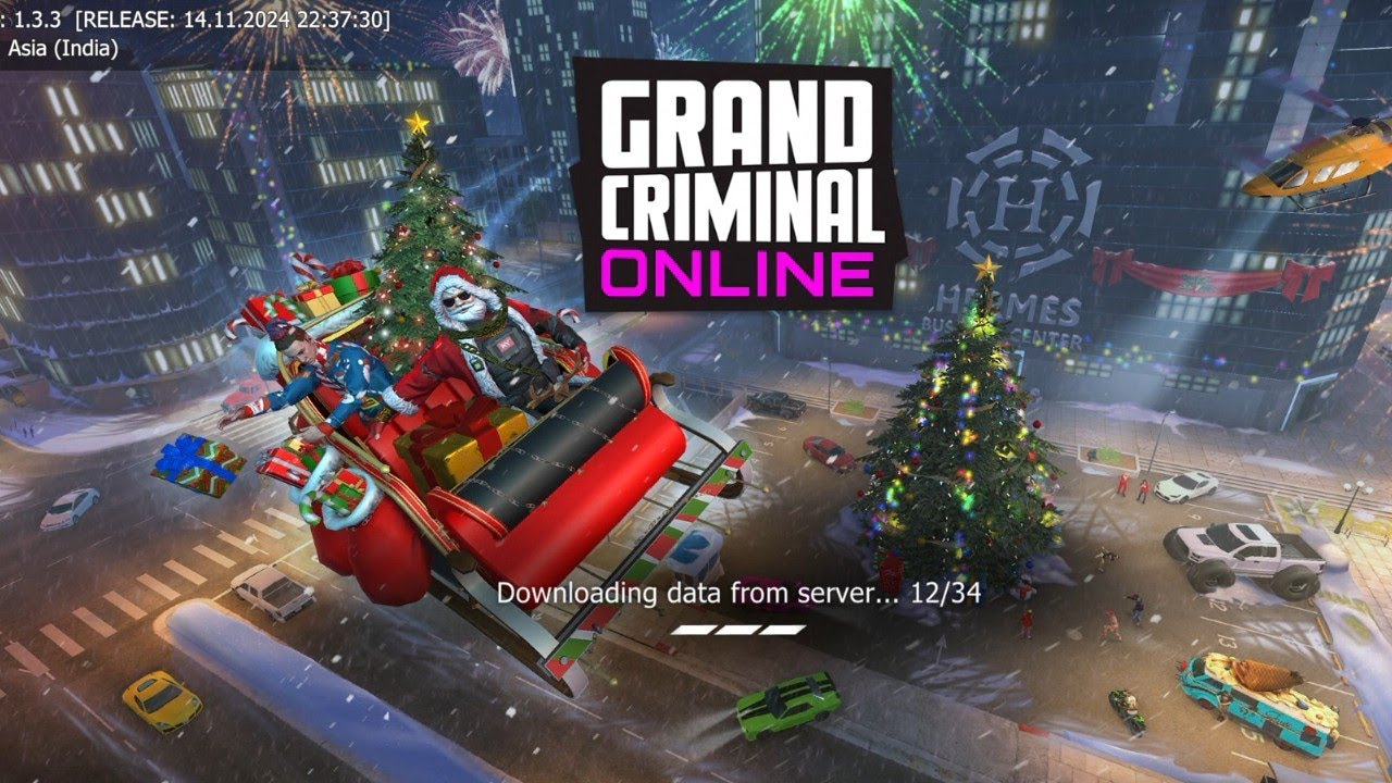 Grand Criminal Online Christmas 🎄 Update 1.3.3 Released | New mission#gco #grandcriminalonline