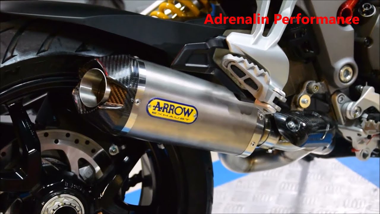 arrow racetech 3/4 system multistrada 2015+