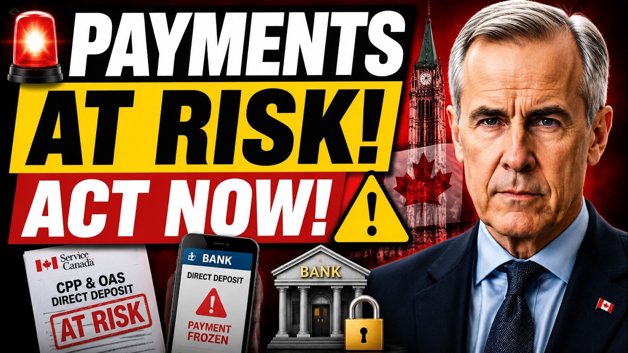 URGENT WARNING for Canadian Seniors: CPP & OAS Direct Deposit Risk &mdash; Your Payments Could Be Frozen