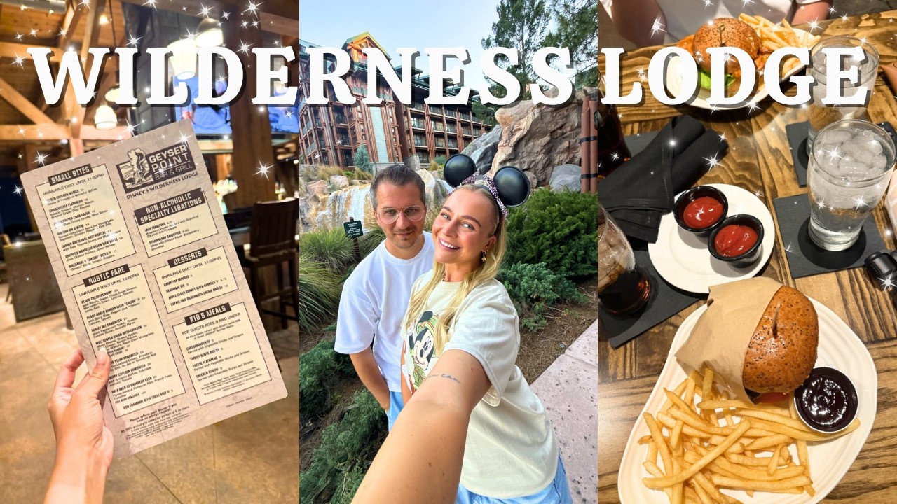 Disney's Wilderness Lodge 🐿️🤎 Resort Tour & Dinner At Geyser Point