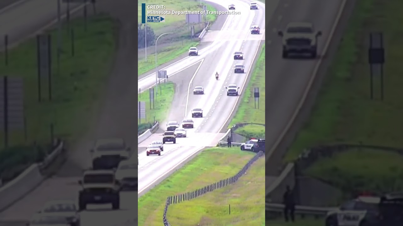 A look at the crash that ended the police chase Tuesday evening.