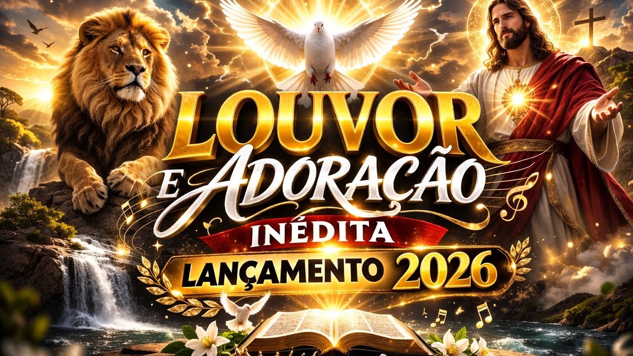 10 LOUVORES INÉDITOS PARA ADORAR E SENTIR A PRESENÇA DE DEUS ✨🙏