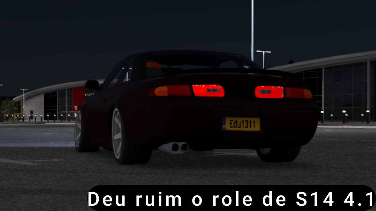 Role de S14 4.1 turbo na cidade deu MUITO ruim