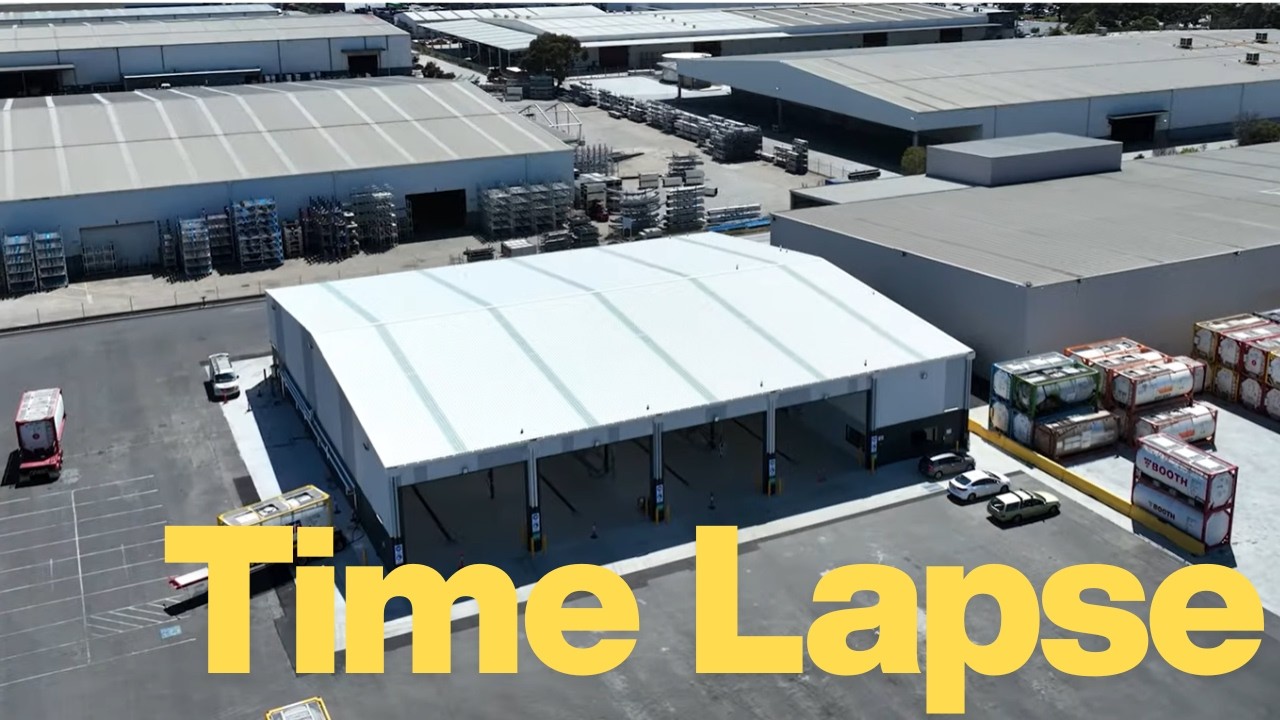 Applied Constructions - Booth Transport Wash Bay Construction Video