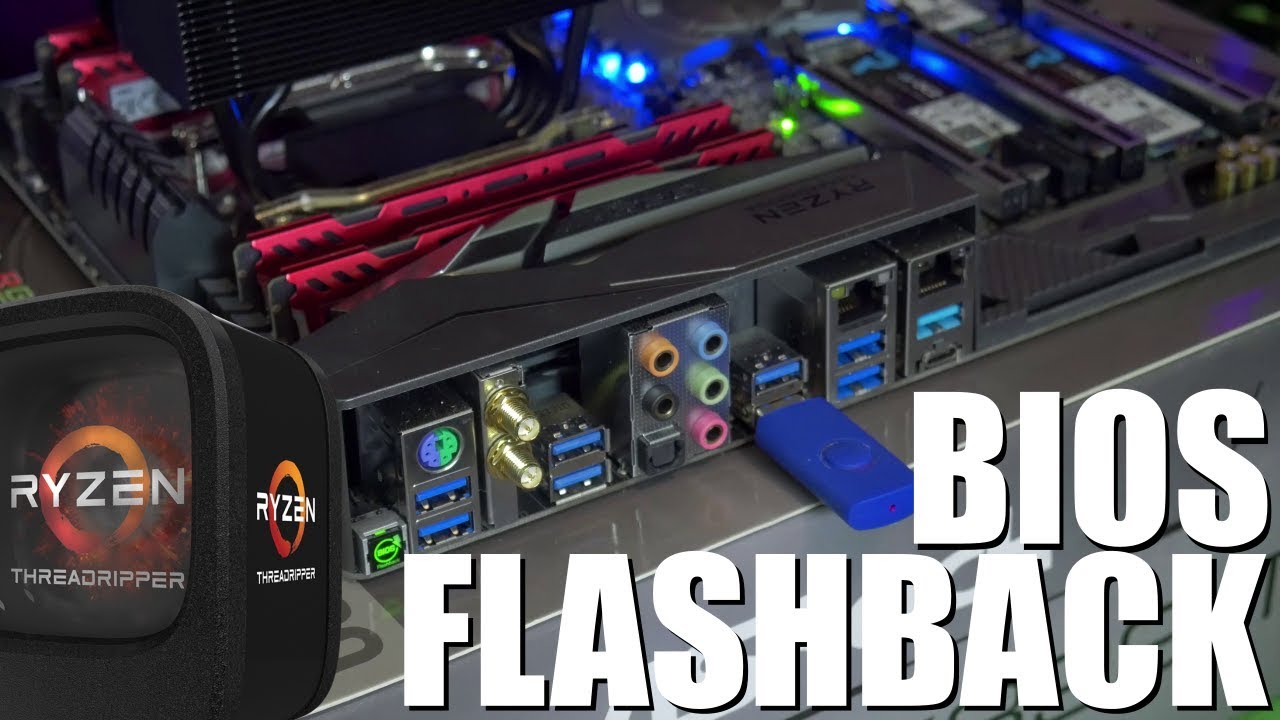 ASRock X399 Tiach Bios Flashback How-To