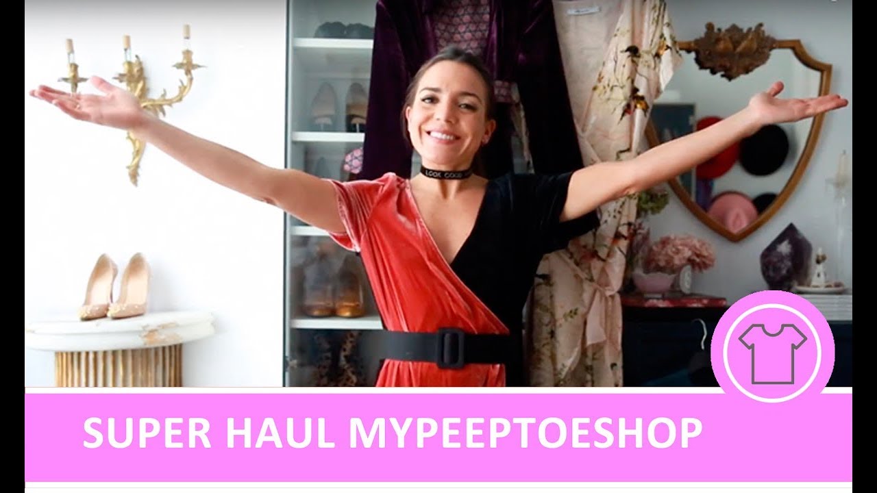 Súper Haul de Mypeeptoeshop | Paula Ordovas