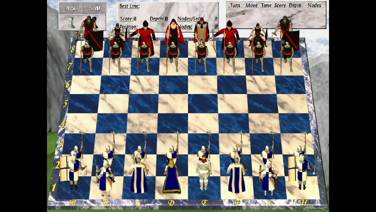 Chess Wars: A Medieval Fantasy 2024- ⚪White vs ⚫Black Multiplayer