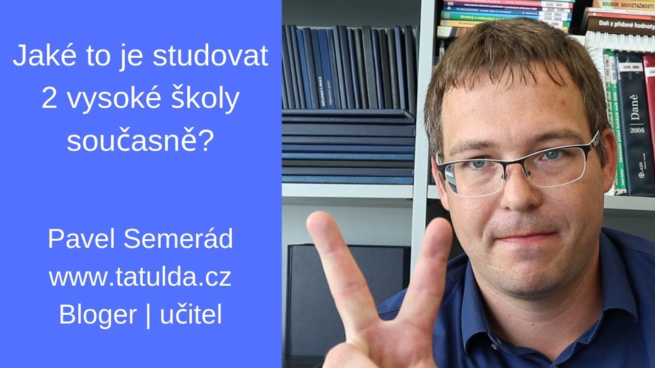 Jak&eacute; to je studovat dvě vysok&eacute; &scaron;koly současně?