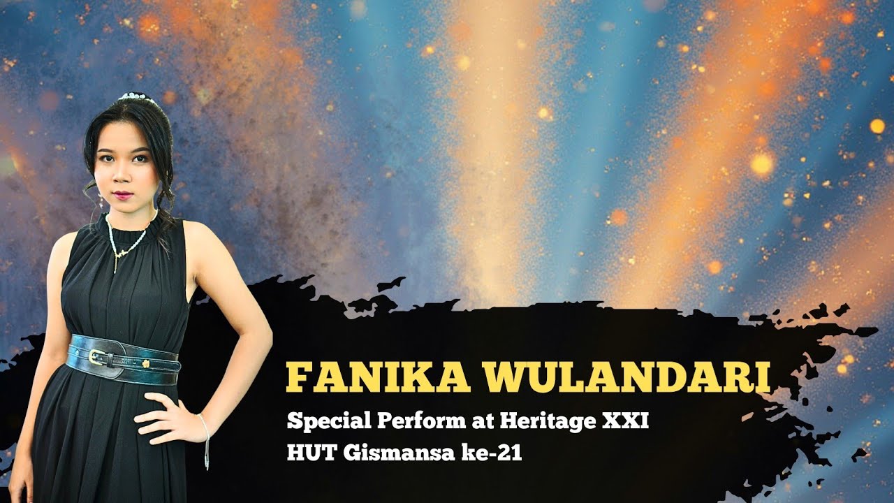 FANIKA WULANDARI (KARANGASEM IDOL 2023) ON STAGE AT HERITAGE XXI // HUT GISMANSA 21// 2026