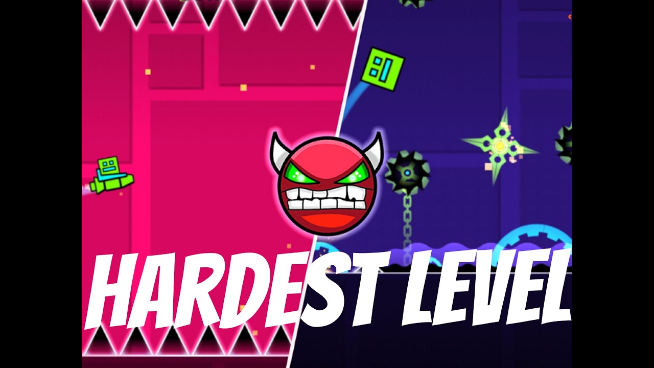 Geometry dash! Hardest level!!!