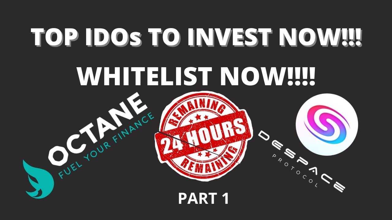 Upcoming IDO : My Top 2 Picks | Despace IDO | Octane Finance IDO | How to Invest in IDO |  (Part 1)