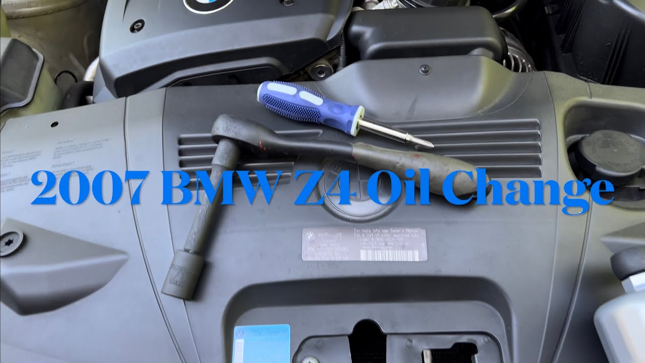 E85/E86 BMW Z4 Oil Change