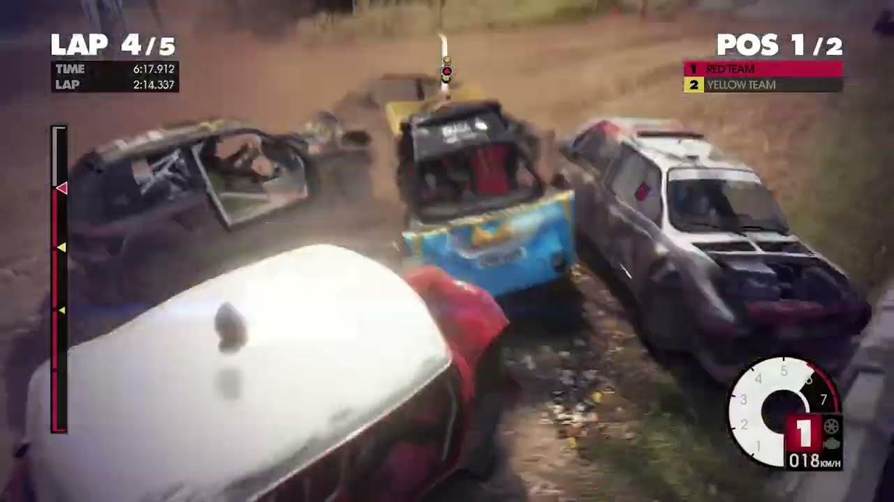 DiRT 3 Cat N Mouse 10.01.2026, 4vs4, we grabbed the lead and kept it