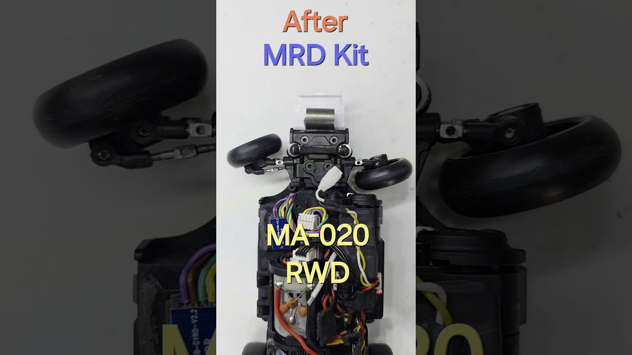 MRD Kit Steering Angle Mini-Z MA-020 AWD To RWD #shorts #drift #rc #miniz