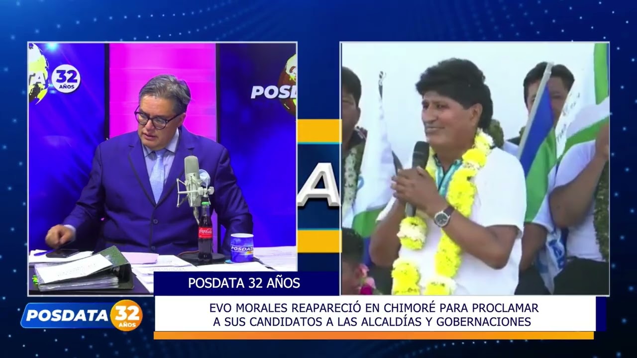 EVO MORALES REAPARECE, CONFIRMA QUE TUVO CHIKUNGUNYA Y ENFRENTA ADVERTENCIA DE DETENCIÓN.📌📌