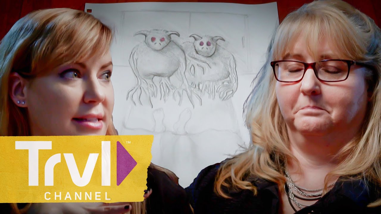 Malicious Demonic Couple Trap Woman on Bed | The Dead Files | Travel Channel