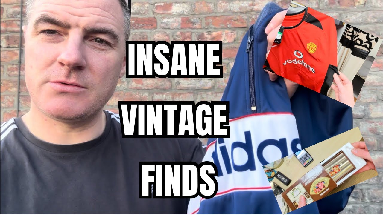 Мои ЛУЧШИЕ находки в благотворительном магазине! Винтажные Adidas, футболка «Манчестер Юнайтед» и...