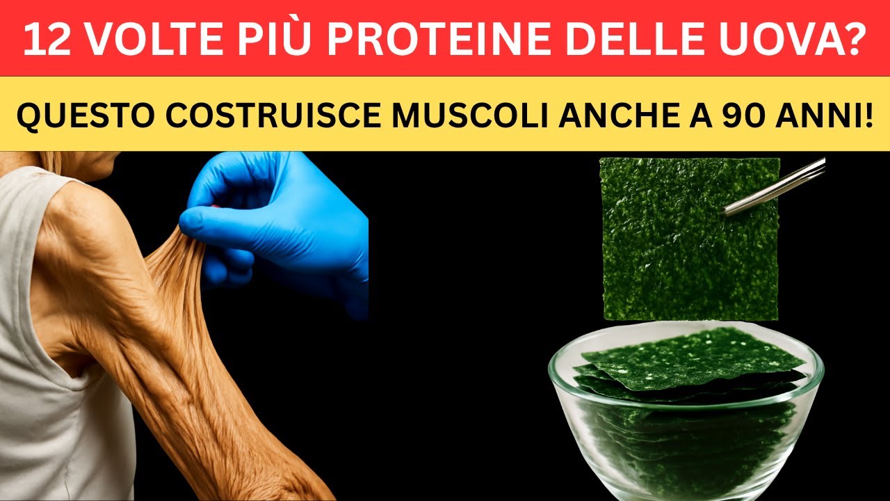 Dimentica le uova: questo cibo economico costruisce muscoli più velocemente, anche a 80 anni!
