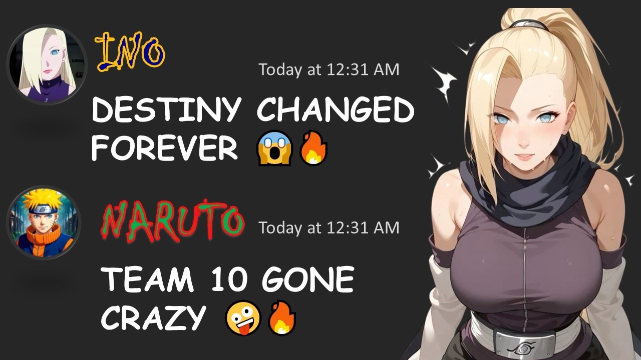 Naruto Joined Team 10 and Changed Ino’s Destiny...