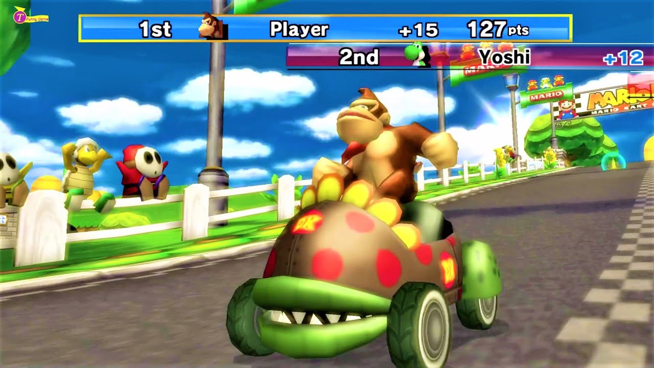 Mario Kart Wii 150cc Cup Team vs Race (Kong GamePlay No1)