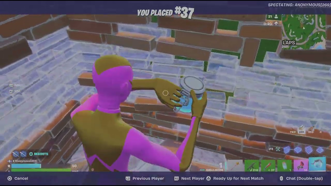 Spectating ranked reload