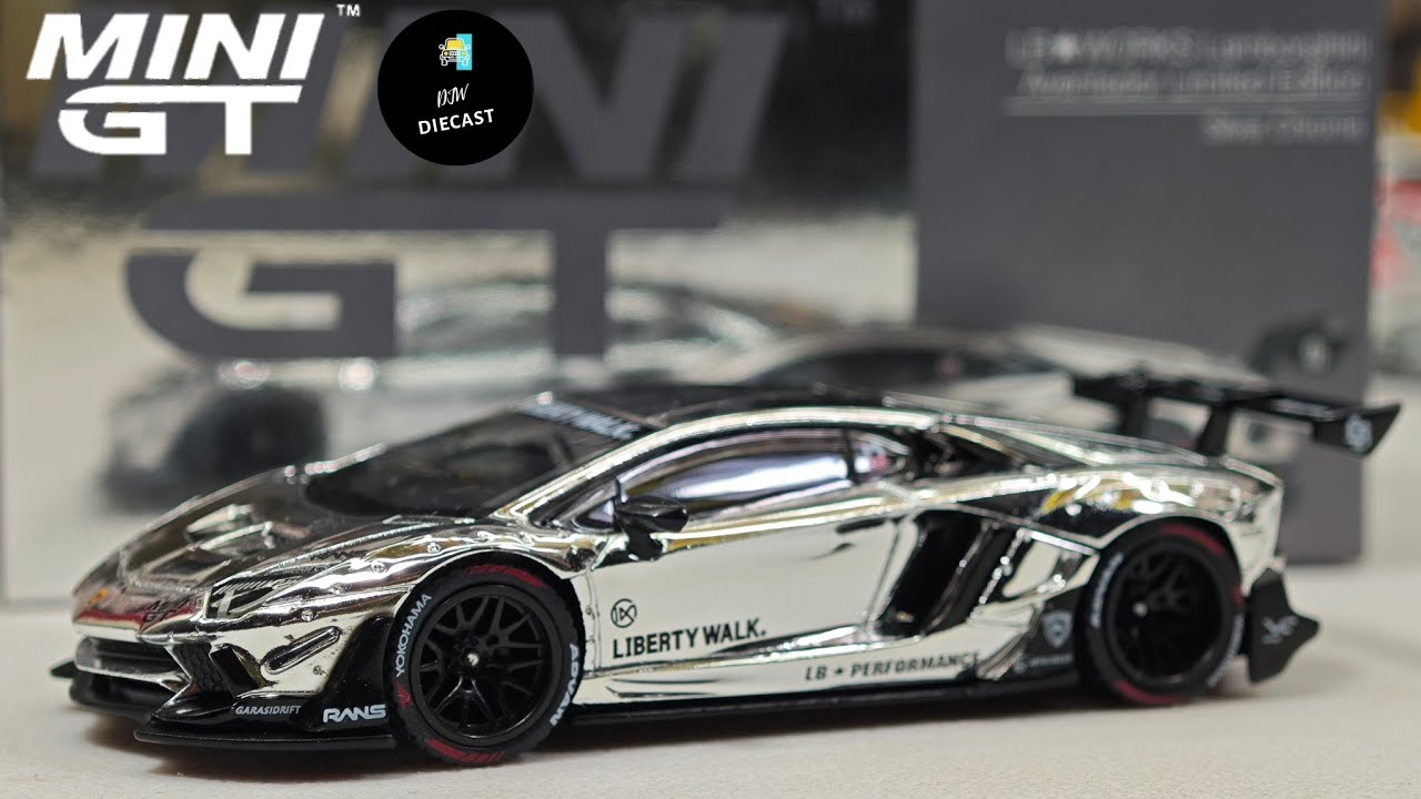 LB WORKS Lamborghini Aventador Limited Edition IMX 2025 by Mini GT 1/64 | UNBOXING and REVIEW