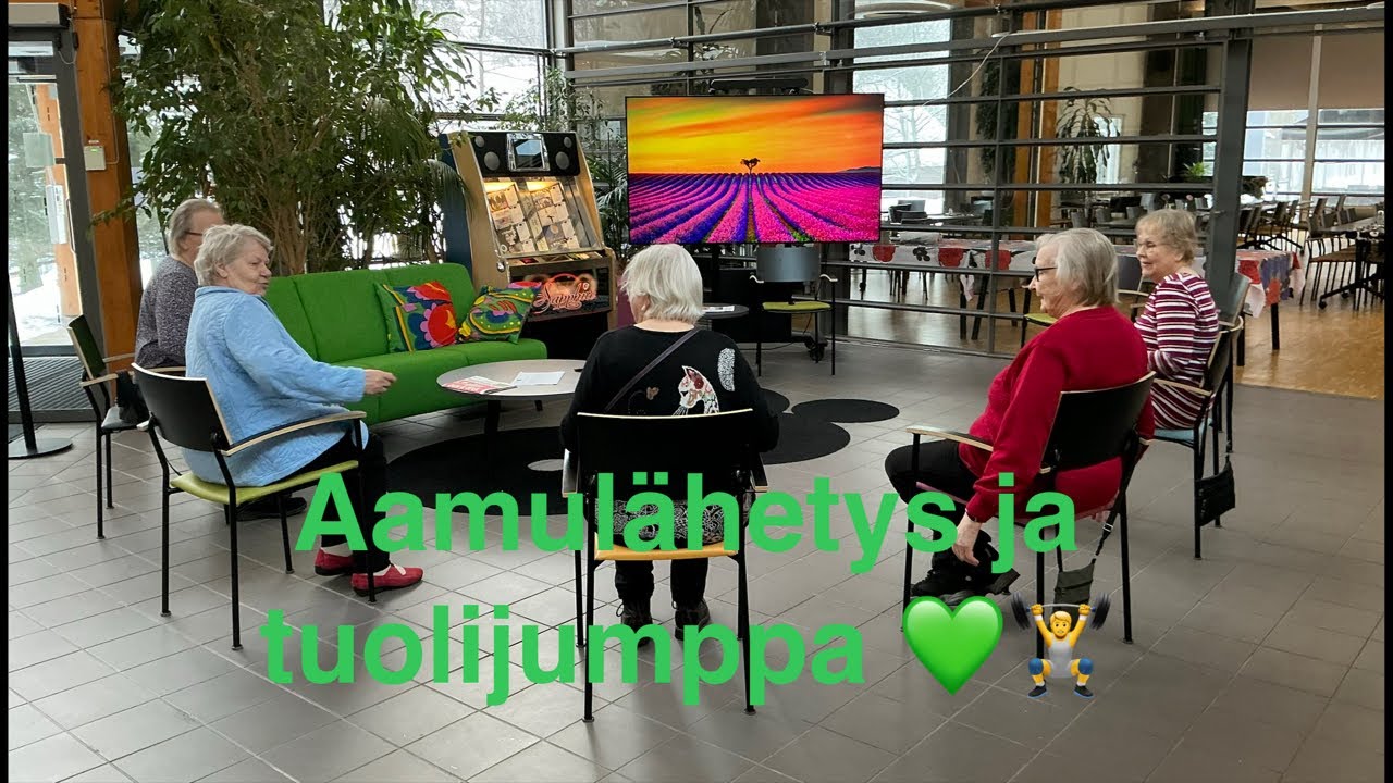 Aamulähetys ja tuolijumppa 4.2.2026