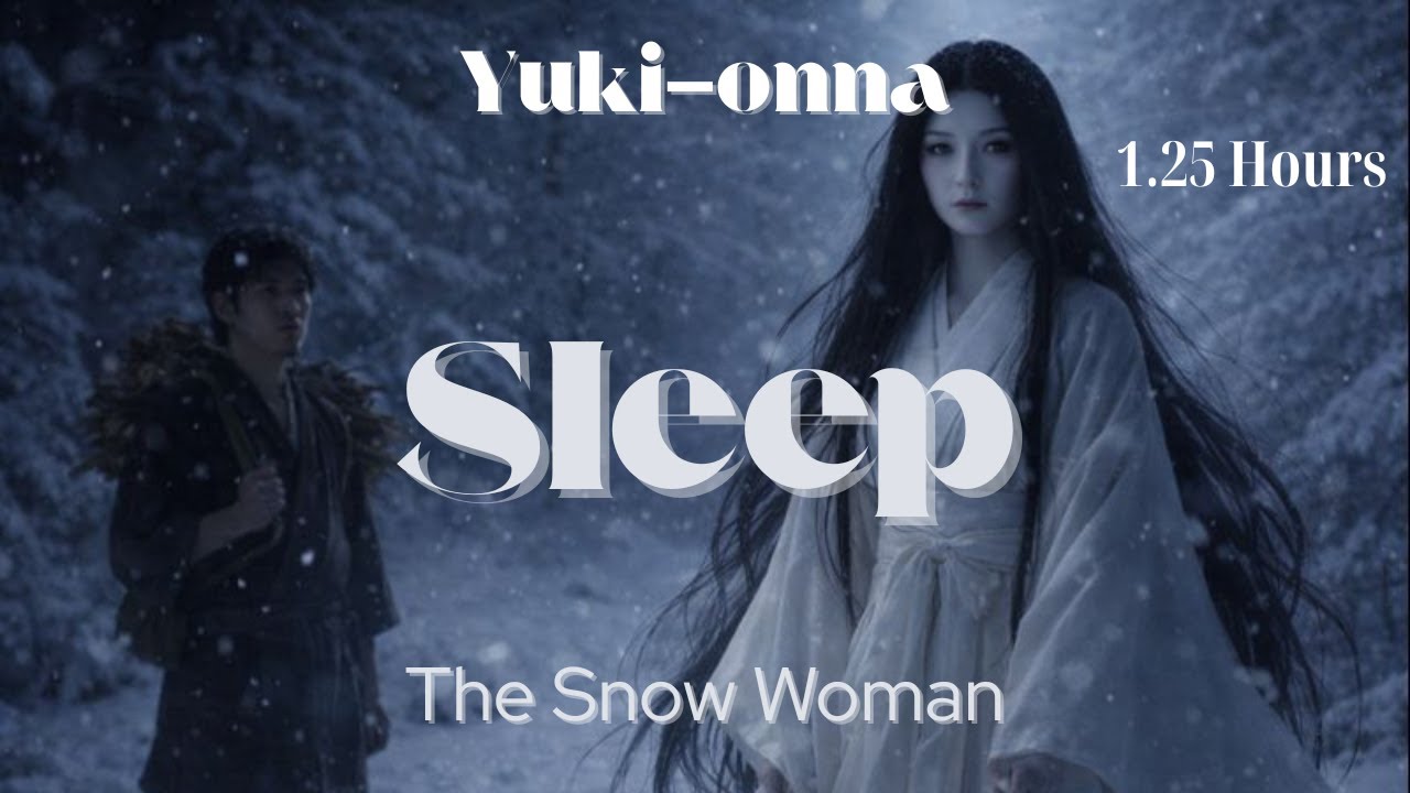 Yuki-onna: The Snow Woman | Japanese Folklore Sleep Story with Calm Narration | Haunting Winter Tale
