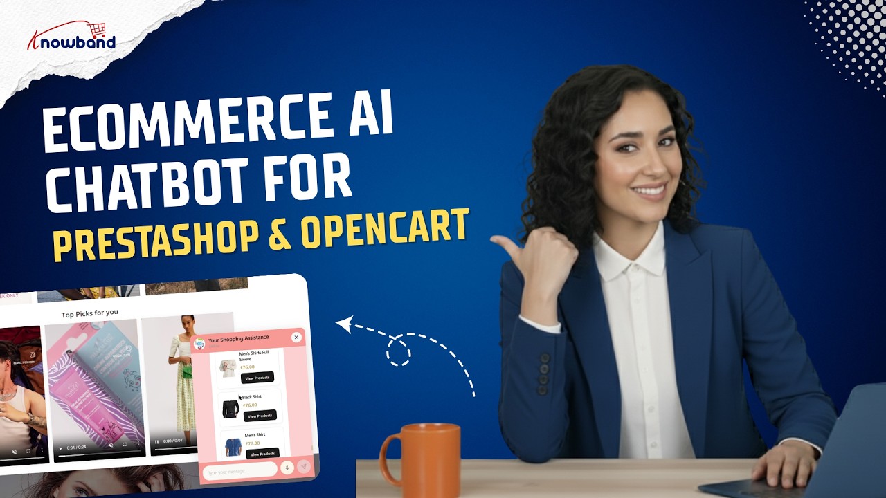 AI Chatbot for eCommerce Demo | PrestaShop & OpenCart AI Shopping Assistant | Knowband