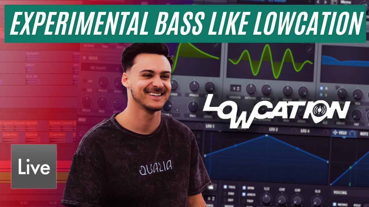 How to Make Experimental Bass like Lowcation (FREE Project file)