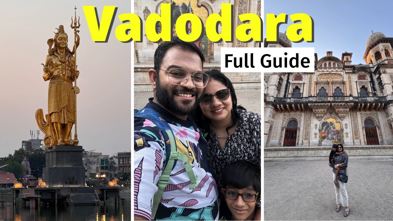 Top Things to Explore in Vadodara in 2 Days – Palaces, Museums, Food & More | Exploring Bharat Ep-01