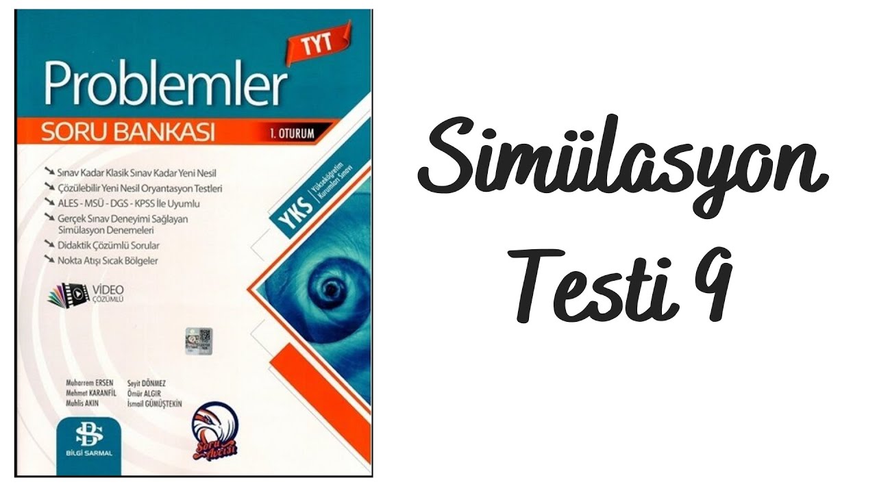 Bilgi Sarmal Problemler-17.Gün/ Simülasyon Testi 9