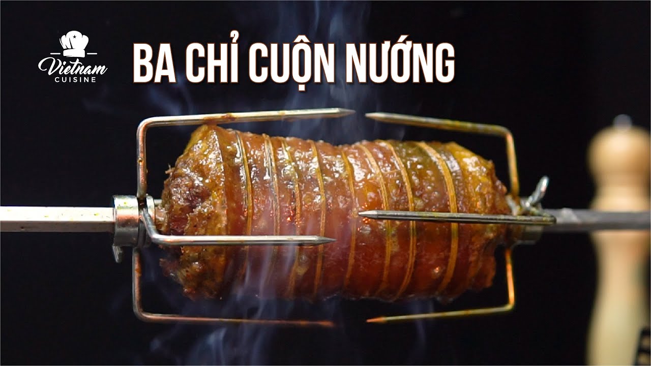 Ba Chỉ Cuộn Nướng | Bacon Rolls Grilled | VietNamese Food Recipes