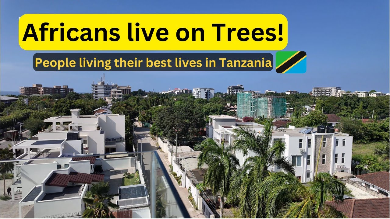 Africans Live on Trees!  Rich Masaki and Mbweni Dar es Salaam Tanzania