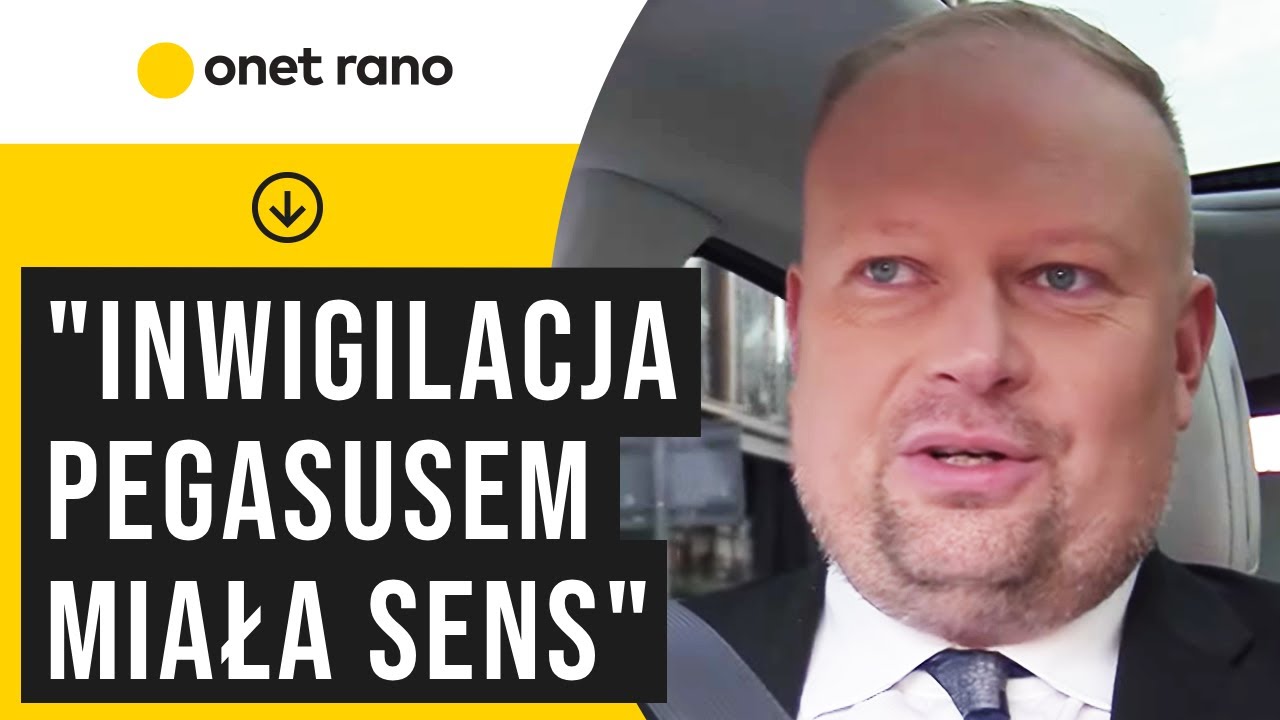 Zembaczyński broni Pegasusa dzień po zarzutach dla Michała Wosia