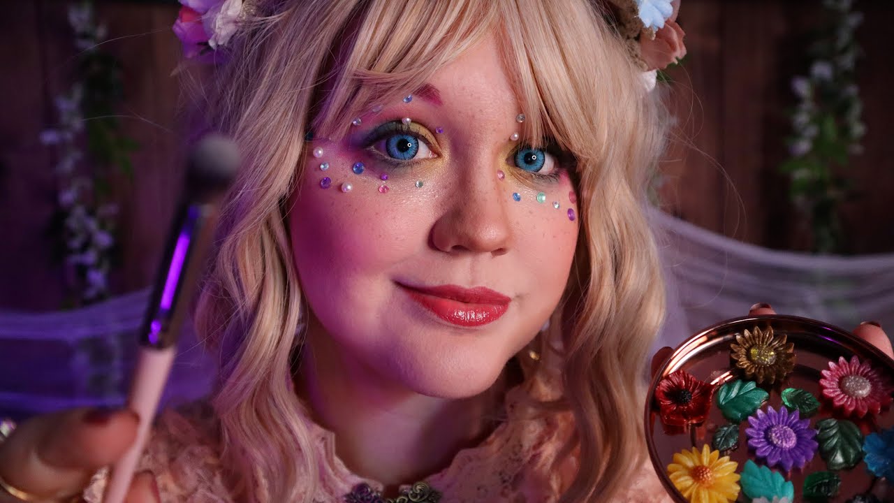 ASMR 🎨 Painting You with Magical Paints 🧚‍♀️You are My Canvas! (Soft-Spoken ASMR Roleplay)