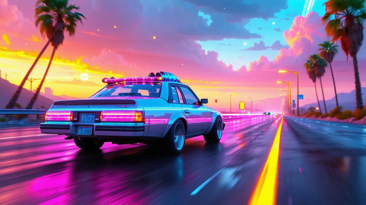 Highway Dreamer 🚗✨ | 1 Hour of Epic 80s Synthwave Music