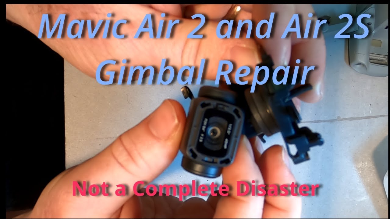 Mavic Air (Air2) Camera Gimbal Repair. Hope this Goes Well, My first Time