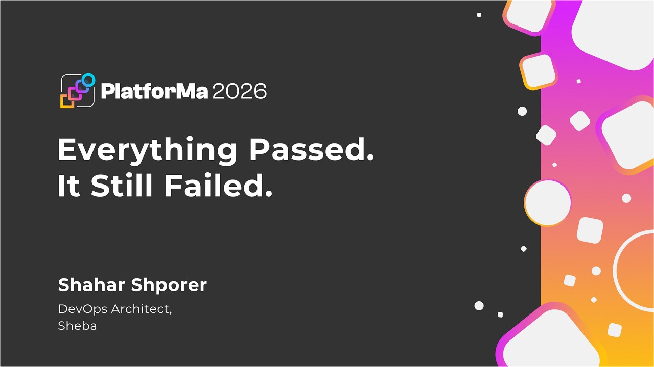Everything Passed. It Still Failed - Shahar Shporer