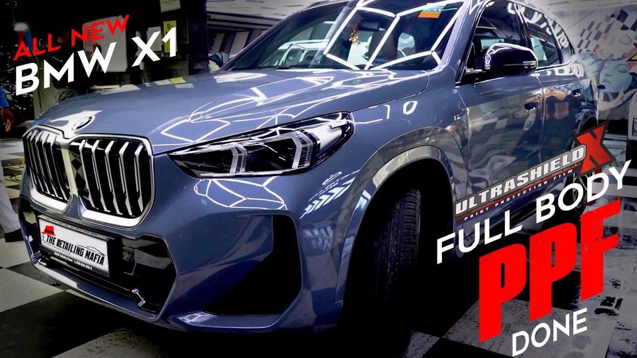 BMW X1 Getting Fully Interior & Exterior Protected | PPF installation | Leather coating