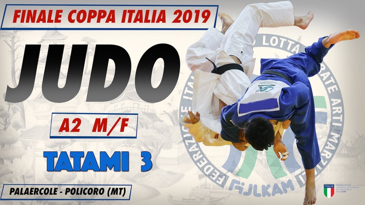 Judo - Coppa Italia A2 M/F 2019 - Tatami3