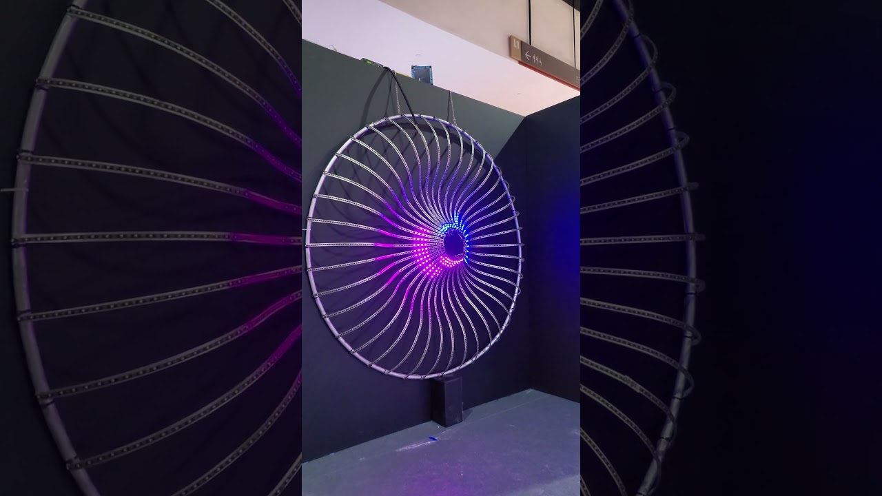 Dynamic Led Lights at Guangzhou Design Week 2023