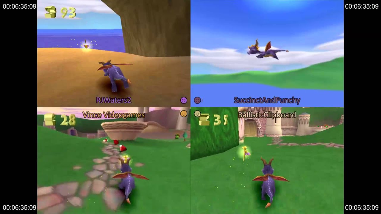 Spyro the Dragon Race is Very, Very Easy