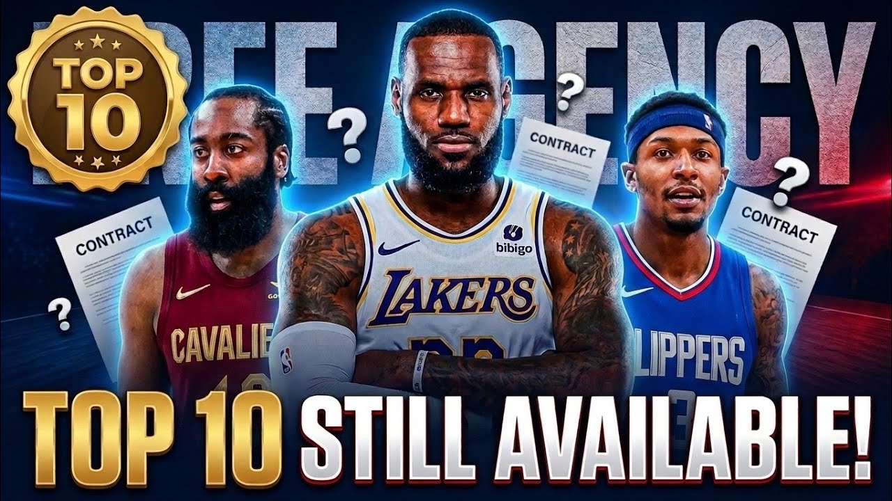 Top 10 NBA Free Agents Still Available (July 4, 2026) | Latest Stats