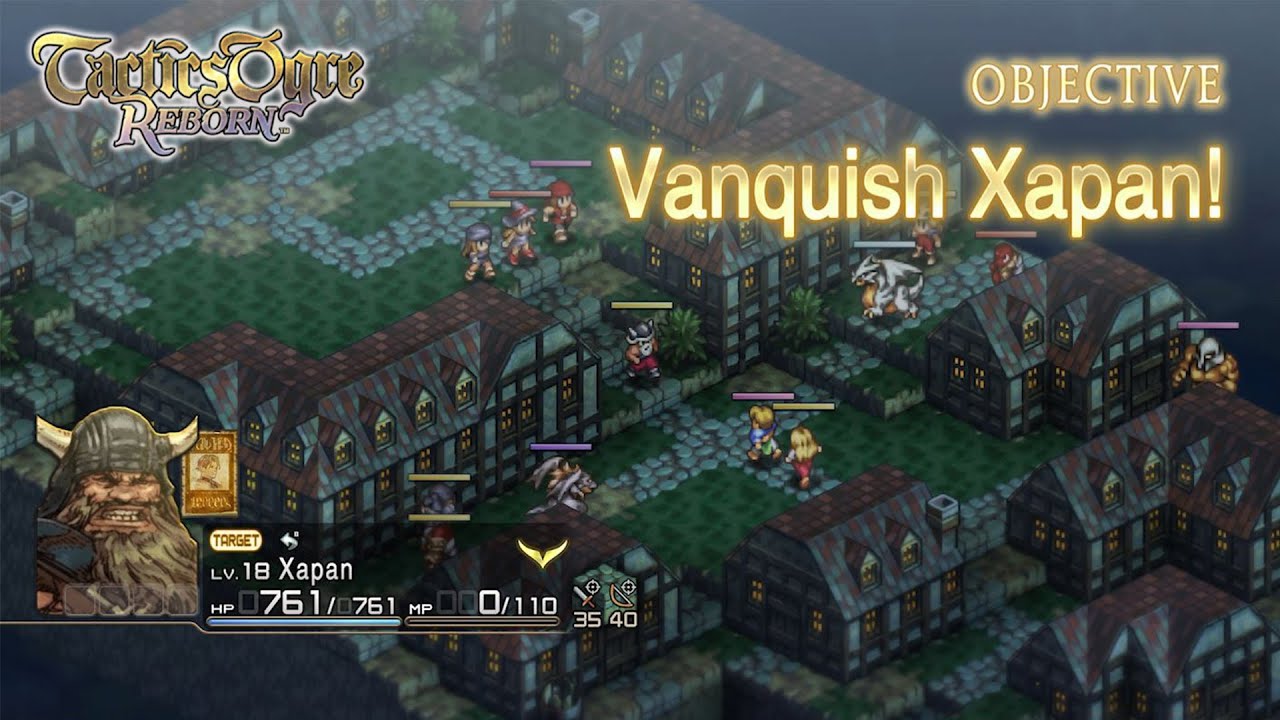 Tactics Ogre Reborn Arkhaiopolis of Rhime Xapan Trap タクティクスオウガ リボーン