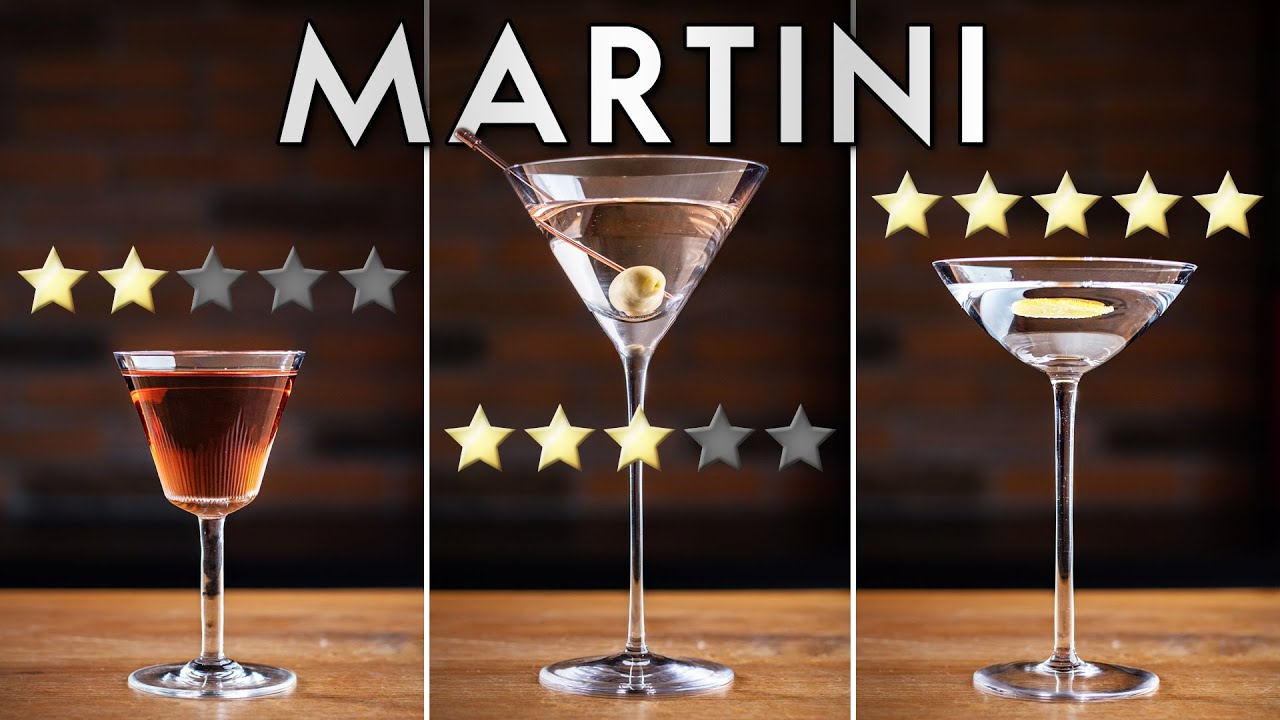 How To Make a 5-star Martini - My Favorite!