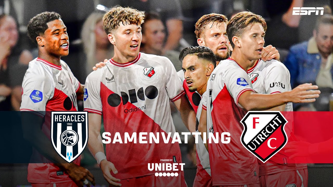 FC Utrecht op dreef bij terugkeer RON JANS 🔙 | Samenvatting Heracles Almelo - FC Utrecht