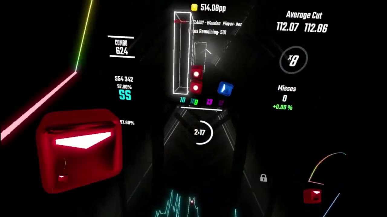 FINALLY GETTING MY FIRST 500 ON SCORESABER!!