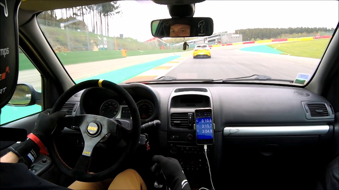 Clio 2 RS 172 Spa-Francorchamps RSTrackdays 24/04/18 session 4 15h