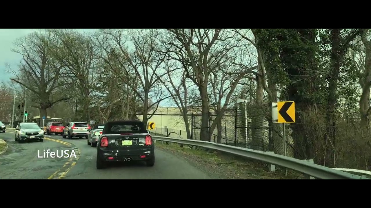 Driving Tour from Georgetown DC to Rockville MD | Reservoir Rd, Clara Barton Pkwy, I-495